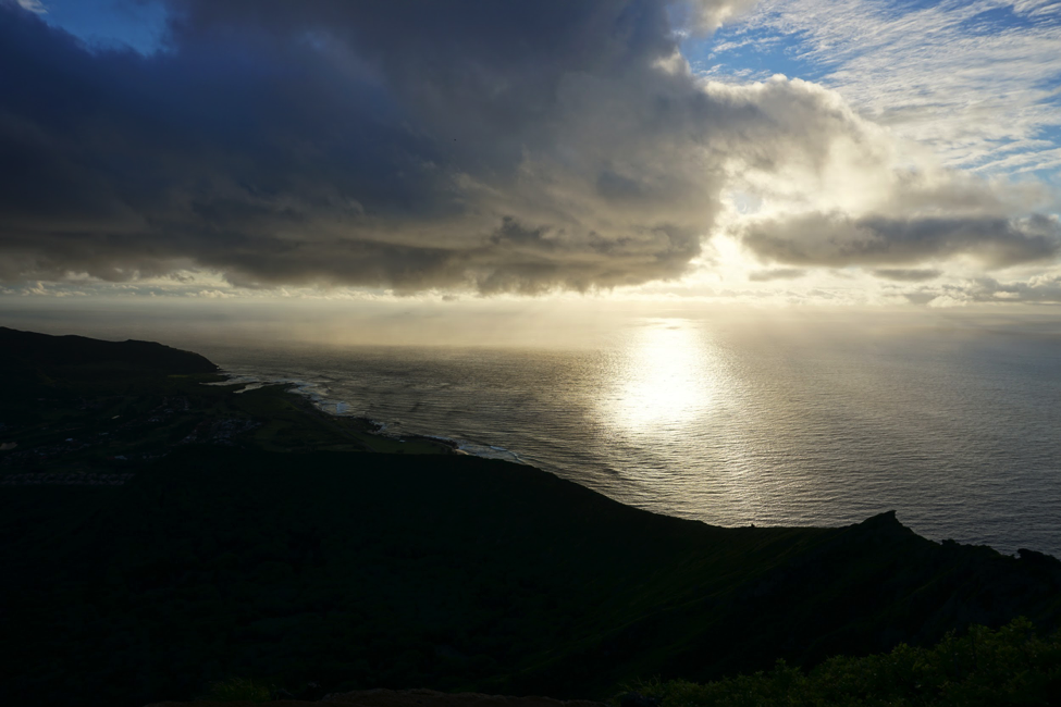 koko crater sunset